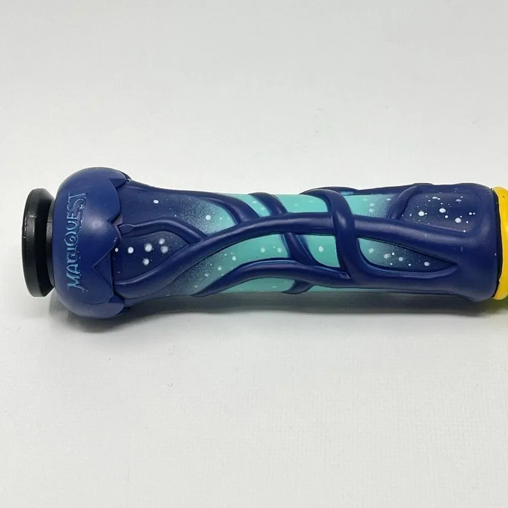 MagiQuest Great Wolf Lodge Wand Green Gem Purple Blue Vine Works 2022 No Topper